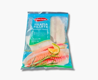Crown Farms Tilapia Fillets 500g pack