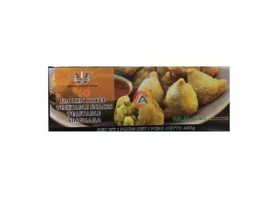Crown Farms Frozen Mixed Vegetable Singhara 10pcs 1 Crown Frozen Mixed Vegetable Singhara 450g