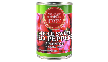 Heera Whole Sweet Red Pepper 390g