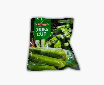 Crown Frozen Okra Sliced 300g