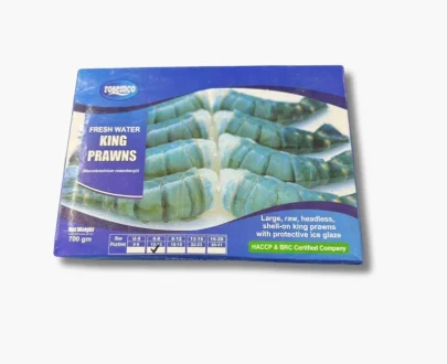 Rosemco Brand Fresh Water King Prawns U.5 700g block