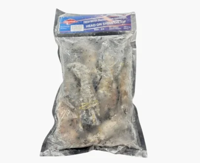 Crown Fresh Water Head On Shell On IQF King Prawns