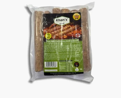 KQF Piri Piri Chicken and Lamb Kebabs 650g
